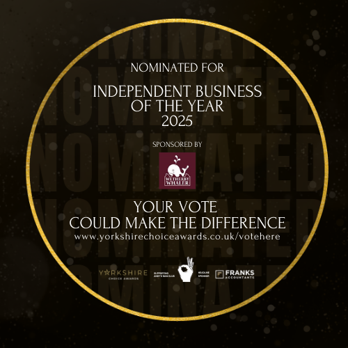 Sensational treats Bingley Nominated for Independent business of the year award, please vote for me